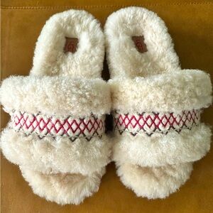 UGG Cozetta Braided Slide Slippers - Great Condition